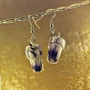 Homemade Milkshake Earrings